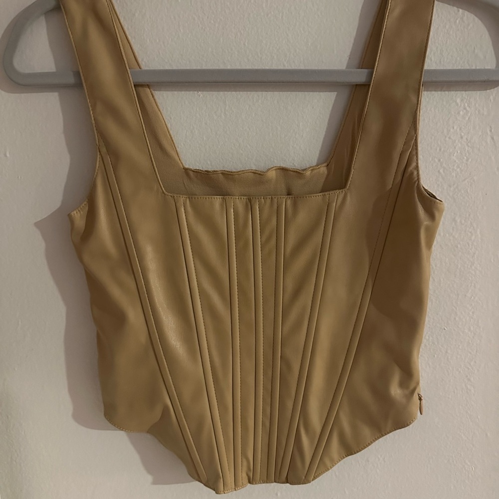7 For All Mankind bustier top